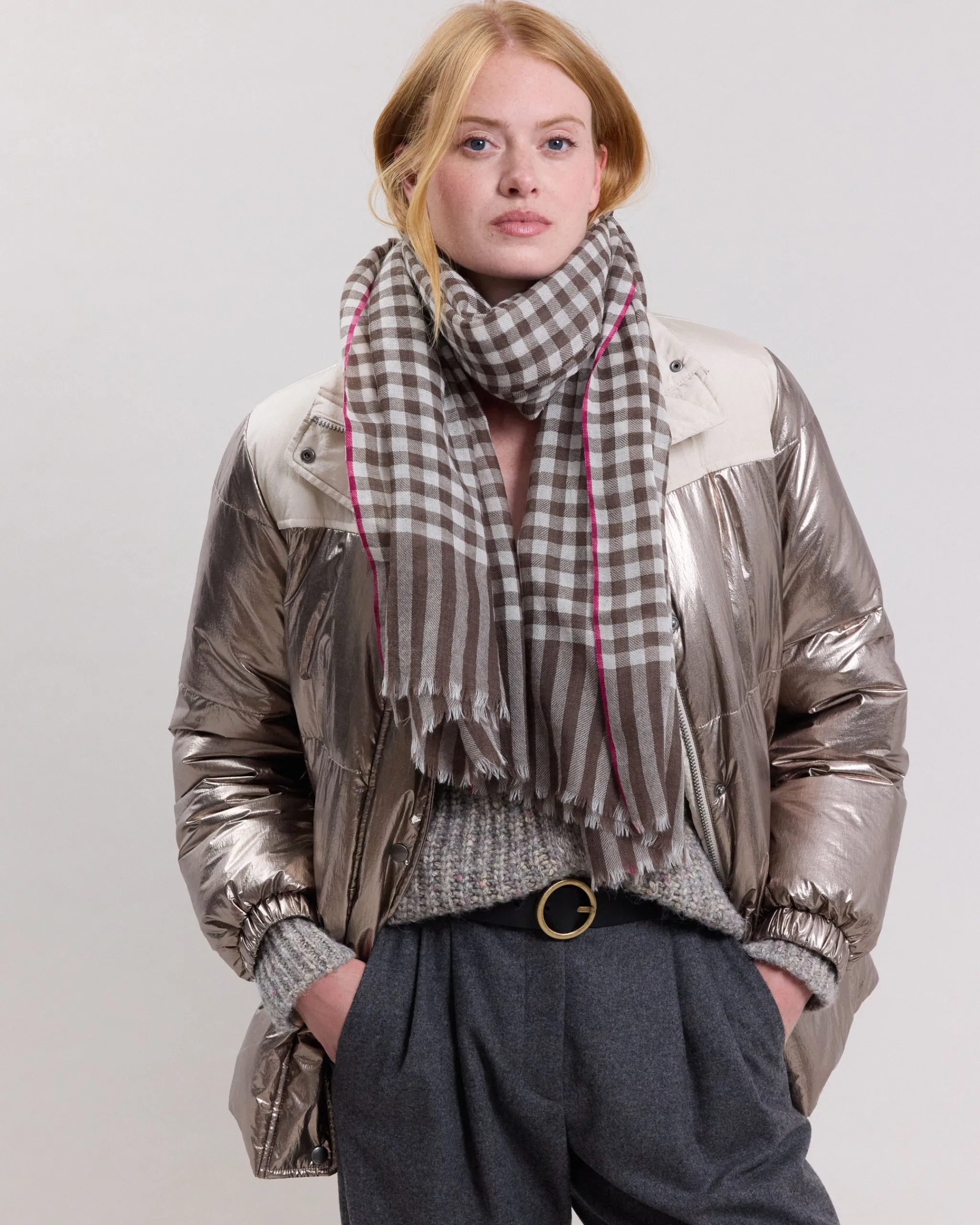 gingham_scarf_0.webp Gingham Scarf<Hartford Cheap