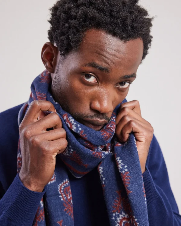 Indigo Scarf<Hartford Clearance