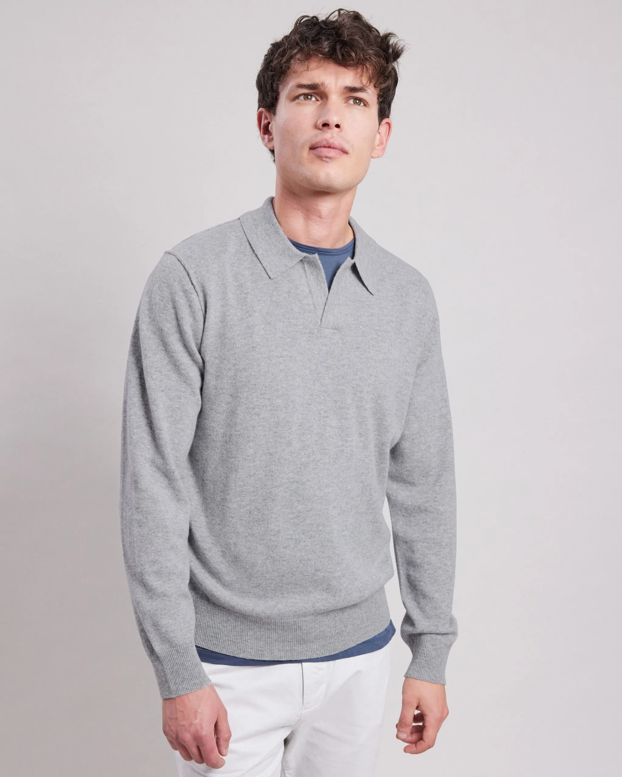 polo_collar_sweater_1-1.webp Polo Collar Sweater<Hartford Cheap