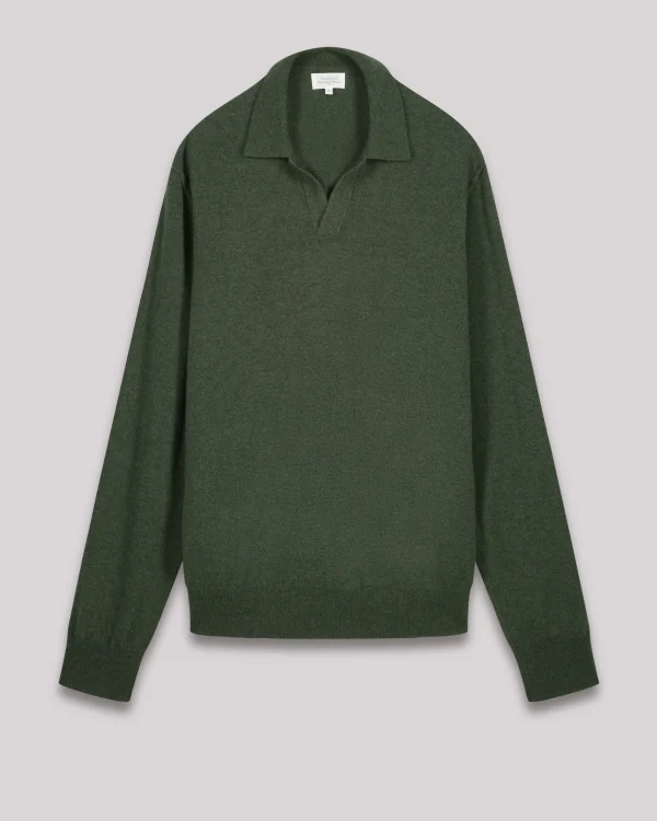 Polo Collar Sweater<Hartford Best