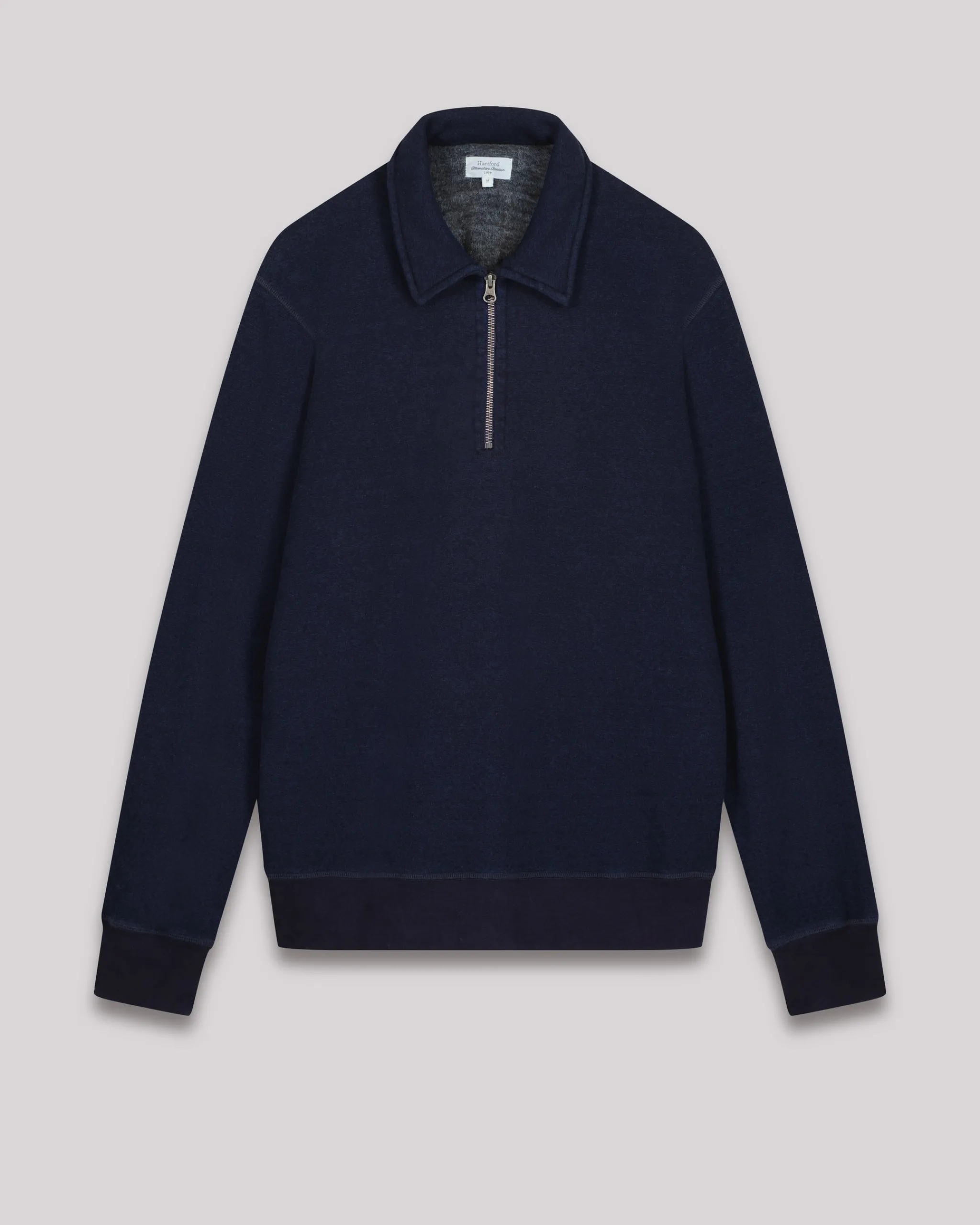polo_zipper_sweatshirt_2.webp Polo Zipper Sweatshirt<Hartford Discount